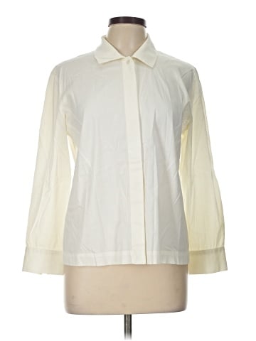 Donna Karan Signature Long Sleeve Blouse (view 1)