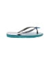 Havaianas Teal Silver Flip Flops Size 25 - 26 Kids - photo 1
