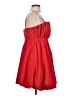 Thirty/Thirty 100% Polyester Solid Red Cocktail Dress Size L - photo 4