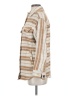 Everlane 100% Cotton Stripes Tan Trenchcoat Size S - photo 5