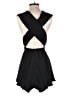 One Way 100% Polyester Black Romper Size 8 - photo 2