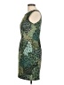 Connected Apparel Graphic Green Cocktail Dress Size 6 (petite) - photo 5
