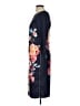 Twelve Print Blue Cocktail Dress Size 10 - photo 5
