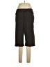 New Directions Solid Brown Casual Pants Size 10 - photo 1