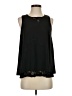 Charming Charlie 100% Polyester Black Sleeveless Blouse Size S - photo 1