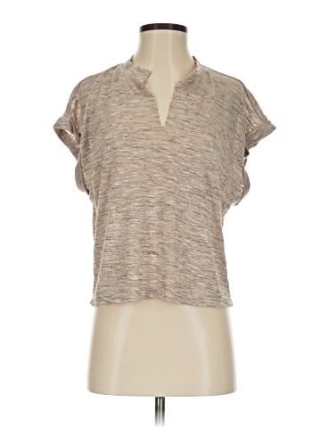 Mia Joy Short Sleeve Henley (view 1)