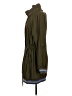 Free People 100% Polyester Green Trenchcoat Size S - photo 5