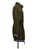 Free People 100% Polyester Green Trenchcoat Size S - photo 4