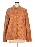 Ann Taylor LOFT Outlet Polka Dots Tan Orange Jacket Size L - photo 1