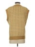 Unbranded 100% Acrylic Houndstooth Tan Sweater Vest Size S - photo 2