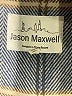 Jason Maxwell Plaid Gray Coat Size S - photo 6