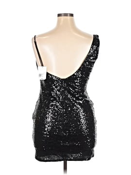 strapless open back dress Plus Size Sequin Mini Dress main image 0