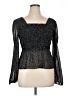 Sincerely Jules 100% Polyester Black Long Sleeve Blouse Size XL - photo 1