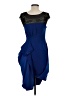 BCBGMAXAZRIA 100% Polyester Blue Cocktail Dress Size 2 - photo 2