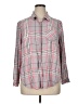 Torrid 100% Rayon Plaid Pink Long Sleeve Button-Down Shirt Size 1X Plus (1) - photo 1