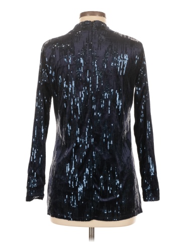 Silver Long Sleeve Blouse (view 2)