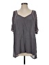 O'Neill 100% Viscose Gray 3/4 Sleeve Blouse Size S - photo 1