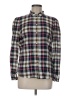 UNTUCKit Plaid Burgundy Gray Long Sleeve Button-Down Shirt Size 8 - photo 1