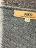 Piko 100% Acrylic Gray Pullover Sweater Size M - photo 7