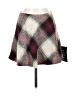 Lulus Argyle Burgundy Casual Skirt Size S - photo 1