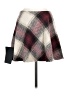 Lulus Argyle Burgundy Casual Skirt Size S - photo 2