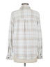 Angels Plaid Ivory Long Sleeve Blouse Size M - photo 2