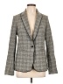 Banana Republic Plaid Gray Blazer Size 10 - photo 1