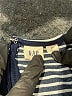 Gap Stripes Gray Casual Dress Size 8 - photo 7