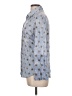 David Cline Print Blue 3/4 Sleeve Blouse Size L - photo 5