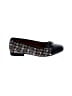 White Mountain Tweed Black Flats Size 6 - photo 1