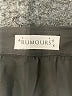 RUMOURS Black Long Sleeve Blouse Size S - photo 7