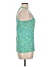 Reebok 100% Polyester Teal Active Tank Size L - photo 4