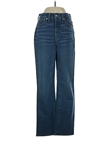Madewell The Perfect Vintage Straight Jean in Mayfield Wash (view 1)