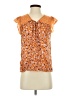DR2 100% Rayon Orange Sleeveless T-Shirt Size S - photo 1
