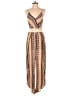 J for Justify Paisley Gold Jumpsuit Size M - photo 1