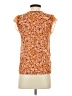 DR2 100% Rayon Orange Sleeveless T-Shirt Size S - photo 2