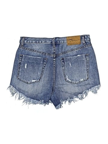 ONE X ONETEASPOON Denim Shorts (view 2)
