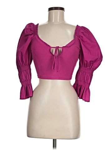 Urban Outfitters 3/4 Sleeve Blouse (view 1)