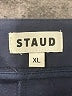 STAUD Solid Blue Dress Pants Size XL - photo 7