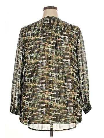 Simply Vera Vera Wang Long Sleeve Blouse (view 2)