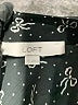 Ann Taylor LOFT 100% Polyester Black Long Sleeve Blouse Size M - photo 7
