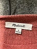 Madewell Burgundy Pullover Sweater Size M - photo 4