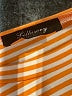 Lillusory Stripes Orange Casual Dress Size S - photo 7