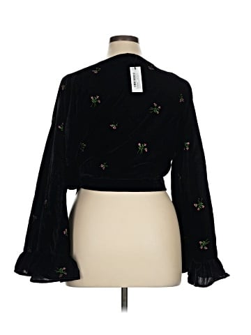 Nasty Gal Inc. Long Sleeve Blouse (view 2)