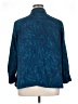 Catherines 100% Polyester Paisley Teal Long Sleeve Blouse Size 1X (petite) - photo 2