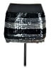Swoon 100% Polyester Metallic Silver Casual Skirt Size M - photo 1