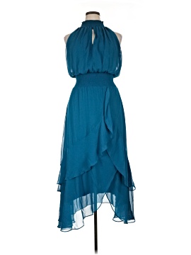 sachin and babi light blue dress Xscape Sleeveless Foil Chiffon Gown - Rose