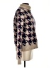 H&M Houndstooth Brown Blue Pullover Sweater Size S - photo 4