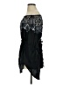 Red Carter 100% Ramie Black 3/4 Sleeve Blouse Size XS - photo 5