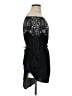 Red Carter 100% Ramie Black 3/4 Sleeve Blouse Size XS - photo 4